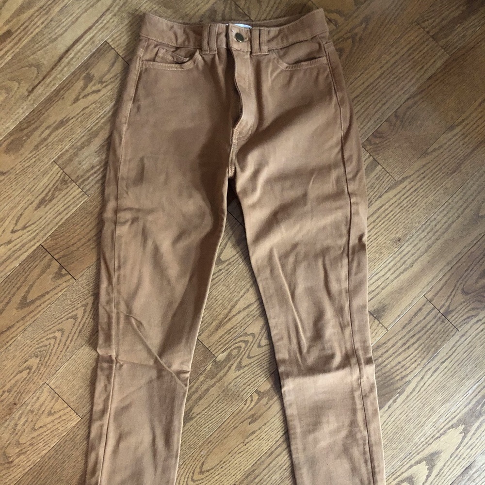 AMERICAN APPAREL high-waisted jeans